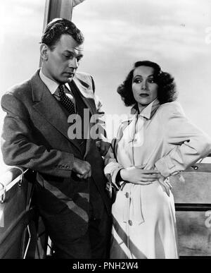 Original Film Titel: REISE IN DIE ANGST. Englischer Titel: REISE IN DIE ANGST. Jahr: 1943. Regie: Norman Foster. Stars: DOLORES DEL RIO; Joseph Cotten. Credit: RKO/Album Stockfoto