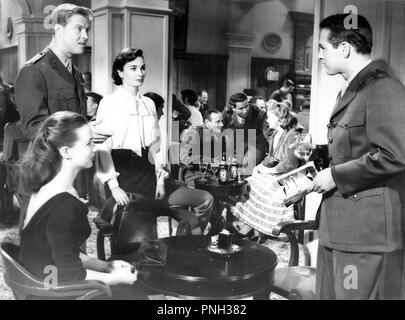 Original Film Titel: BIS SIE SEGELN. Englischer Titel: BIS SIE SEGELN. Jahr: 1957. Regie: Robert Wise. Stars: Paul Newman; Jean Simmons. Credit: M.G.M/Album Stockfoto