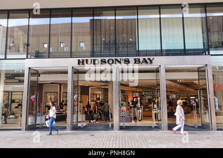 Hudson's Bay Kaufhaus Stockfoto