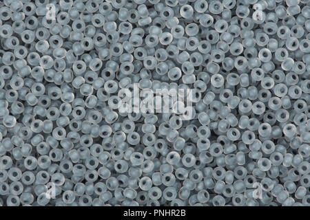 Hell Grau Seedbeads zurück. Hochauflösendes Foto. Stockfoto