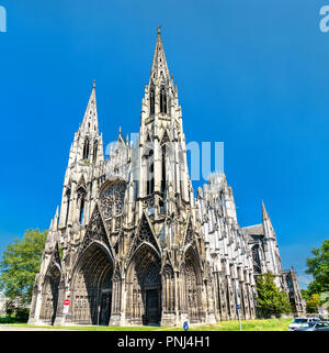 Die Abteikirche von Saint-Ouen in Rouen, Frankreich Stockfoto