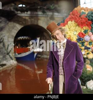 Original Film Titel: Willy Wonka und die Schokoladenfabrik. Englischer Titel: Willy Wonka und die Schokoladenfabrik. Jahr: 1971. Regie: MEL STUART. Stars: Gene Wilder. Quelle: Paramount Pictures/Album Stockfoto