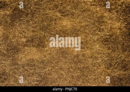 Beige Kunstleder Textur mit Flecken und Adern, HDR toning Bild Stockfoto