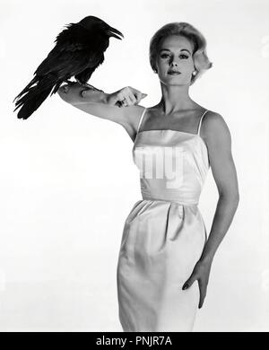 Original Film Titel: DIE VÖGEL. Englischer Titel: DIE VÖGEL. Jahr: 1963. Regie: Alfred Hitchcock. Stars: TIPPI HEDREN. Credit: Alfred J. Hitchcock Produktionen/Album Stockfoto