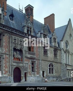 ALA LUIS XII DEL CASTILLO DE BLOIS-SIGLO XVI. Lage: CASTILLO. BLOIS. Frankreich. Stockfoto