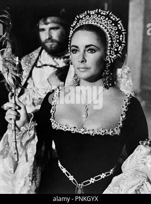 Original Film Titel: ANNE DER TAUSEND TAGE. Englischer Titel: ANNE DER TAUSEND TAGE. Jahr: 1969. Regie: CHARLES JARROTT. Stars: Elizabeth Taylor. Quelle: UNIVERSAL PICTURES/Album Stockfoto