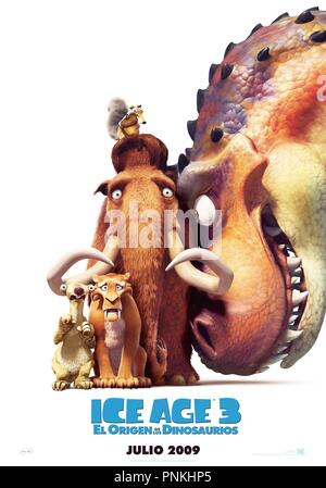 Original Film Titel: ICE AGE: DAWN DER DINOSAURIER. Englischer Titel: ICE AGE: DAWN DER DINOSAURIER. Jahr: 2009. Regie: CARLOS SALDANHA. Quelle: Blue Sky Studios/Album Stockfoto