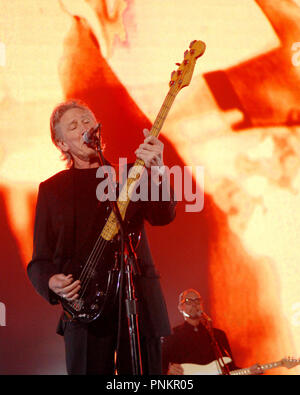 Pink Floyd Mitbegründer Roger Waters, der während der dunklen Seite des Mondes Tour an der Philips Arena in Atlanta, Georgia am 22. Mai 2007 Credit: Chris McKay/MediaPunch Stockfoto