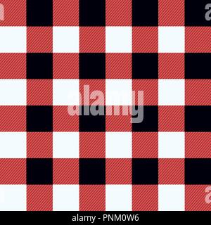 Nahtlose tartan plaid Muster. Stoff Muster. Karierten Textur für Kleidung Drucke auf Stoff, Web Design, Heimtextilien Stock Vektor