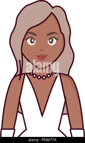 Cartoon Braut Mit Einem Hochzeitskleid Kleid Mit Weissem Hintergrund Vector Illustration Stock Vektorgrafik Alamy