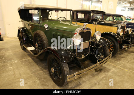 ISTANBUL, Türkei - 01. JULI 2018: Ford Anzeige an Istanbul klassisches Automobil Festival Stockfoto