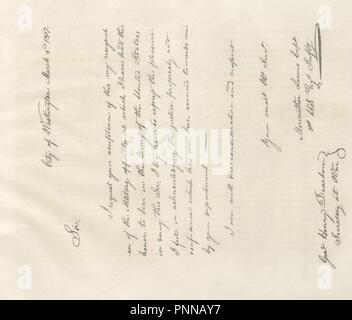 Bild von Seite 25 der "Geschichte der Expedition unter dem Kommando von Lewis und Clark. Eine neue Ausgabe, von der nur autorisierte Ausgabe von 1814 nachgedruckt, mit reichlich kritischen Kommentar, auf examinat 0051 vorbereitet. Stockfoto