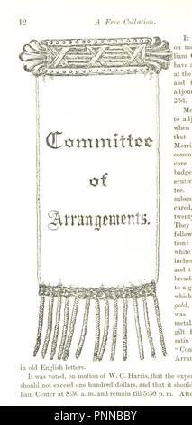 Bild von Seite 30 der "Geschichte und Verfahren der Feier der hundert und 50. Jahrestag der Gründung der Siedlung von Windham in New-Hampshire, 9. Juni 1892 statt. [Durch L.A. Morrison.]' von Th 0061. Stockfoto