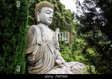 Große Buddha Statue an Chin Swee Höhlen, Tempel, Genting Highland, Malaysia - Buddha, Chin Swee Höhlen, Tempel, Genting Hohe befindet. Stockfoto