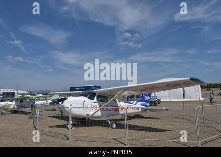 Athen, Griechenland, 22. September, 2018. Statische Ausstellung, Tanagra Airforce Base, Griechenland. Credit: Angelos Theofilatos/Alamy Leben Nachrichten. Stockfoto