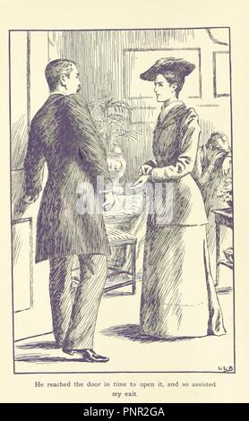 Bild von Seite 158 "ein Ring Rubine". Stockfoto