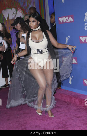 2018 MTV Video Music Awards - Ankunft mit: Nicki Minaj Wo: New York, New York, United States Wann: 20 Aug 2018 Quelle: Apega/WENN.com Stockfoto