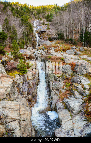 Silver Cascade-Hart-Lage, New Hampshire Stockfoto