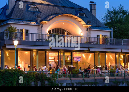 Wien, Wien: park Stadtpark, Restaurant Steirereck in der Meierei im Stadtpark, 03. Landstraße, Wien, Österreich Stockfoto