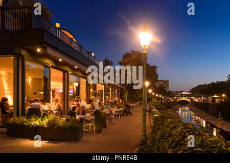 Wien, Wien: park Stadtpark, Restaurant Steirereck in der Meierei im Stadtpark, 03. Landstraße, Wien, Österreich Stockfoto