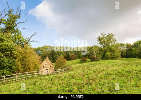 St Kenelm des heiligen Brunnen in der Nähe von Winchcombe, Cotswolds, Gloucestershire, England Stockfoto