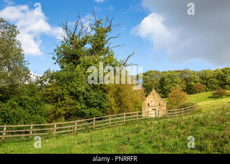 St Kenelm des heiligen Brunnen in der Nähe von Winchcombe, Cotswolds, Gloucestershire, England Stockfoto