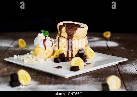 Souffle Dessert Stockfoto