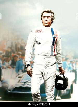 Original Film Titel: LE MANS. Englischer Titel: LE MANS. Jahr: 1971. Direktor: H. LEE KATZIN. Stars: Steve Mcqueen. Quelle: SOLAR/KINO CENTER/Album Stockfoto