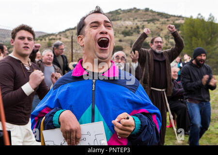 Original Film Titel: BAJE DIOS Y LO QUE VEA. Englischer Titel: BAJE DIOS Y LO QUE VEA. Jahr: 2017. Regisseur: CURRO VELAZQUEZ. Stars: EL LANGUI. Credit: Morena Films/TVE/TURANGA FILME/UNO EQUIS DIOS/VERGNE, Julio/Album Stockfoto