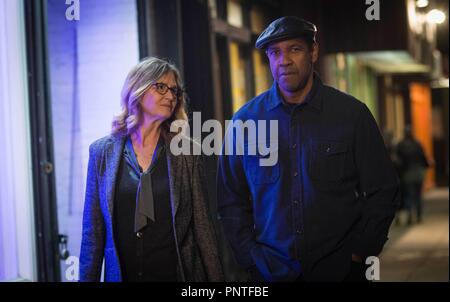 Original Film Titel: DER EQUALIZER 2. Englischer Titel: The EQUALIZER 2. Jahr: 2018. Regie: Antoine Fuqua. Stars: Denzel Washington; MELISSA LEO. Quelle: Columbia Pictures/Album Stockfoto