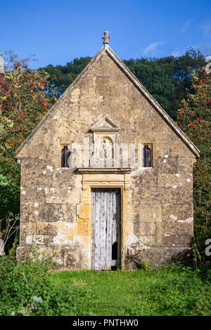 St Kenelm des heiligen Brunnen in der Nähe von Winchcombe, Cotswolds, Gloucestershire, England Stockfoto