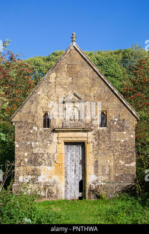 St Kenelm des heiligen Brunnen in der Nähe von Winchcombe, Cotswolds, Gloucestershire, England Stockfoto