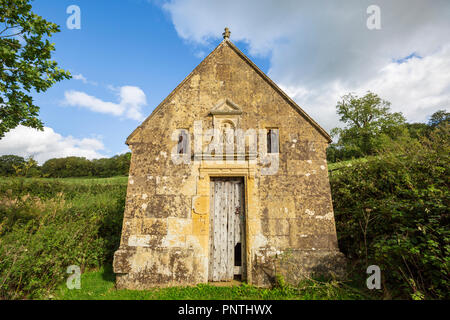 St Kenelm des heiligen Brunnen in der Nähe von Winchcombe, Cotswolds, Gloucestershire, England Stockfoto