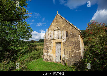 St Kenelm des heiligen Brunnen in der Nähe von Winchcombe, Cotswolds, Gloucestershire, England Stockfoto