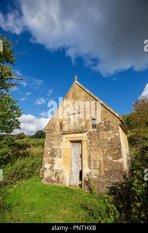 St Kenelm des heiligen Brunnen in der Nähe von Winchcombe, Cotswolds, Gloucestershire, England Stockfoto