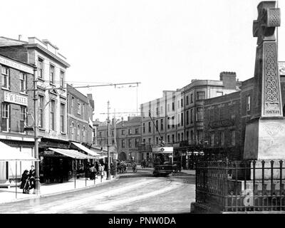 Fore Street, Taunton, 1900 Stockfoto