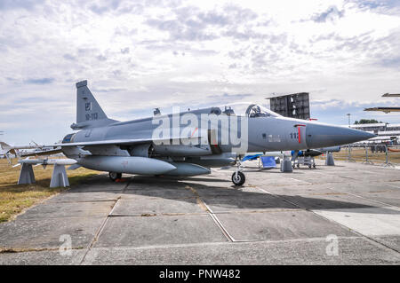 PAC JF-17 Thunder, CAC FC-1 Xiaolong (Fierce Dragon) Jet Kampfflugzeug von Pakistan Aeronautical Complex (PAC) und der Chengdu Aircraft Corporation Stockfoto