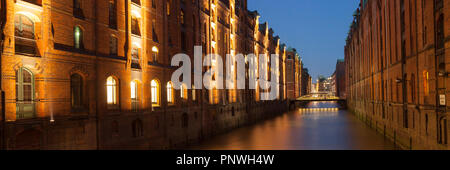 Lagerhallen, Hamburg, Deutschland, Europa Stockfoto