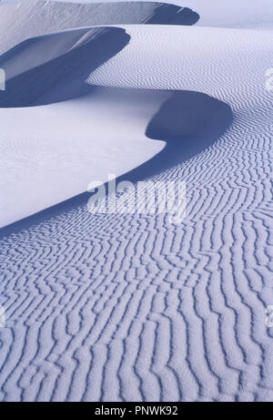 USA. New Mexico. Chihuahuan Wüste. White Sands National Monument. Stockfoto