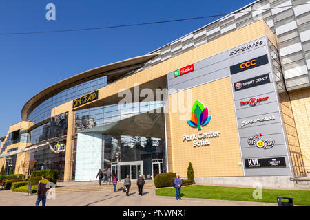 Der Park Center, Sofia, Bulgarien. Stockfoto
