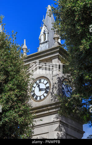 Isle of Portland Dorf easton High Street, Gärten, Memorial, in der Nähe von Weymouth, Dorset, England, Großbritannien Stockfoto