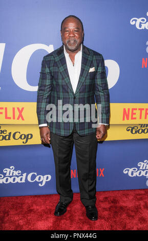 New York, NY - 21. September 2018: Isiah Whitlock jr besucht Netflix die Guten Cop Saison 1 premiere auf AMC 34th Street Stockfoto