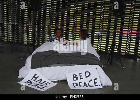 Serpentine Galerien Arbeiten Marathon 2018 Stockfoto