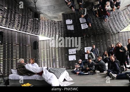 Serpentine Galerien Arbeiten Marathon 2018 Stockfoto