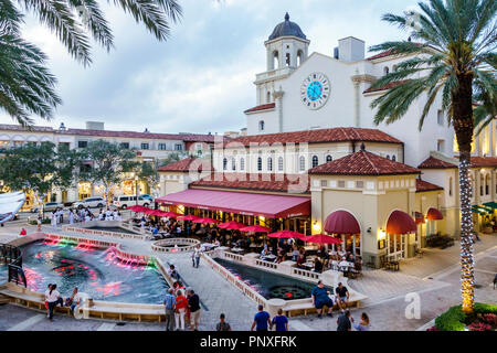 West Palm Beach Florida, The Square ehemals CityPlace, Shopping Shopper Shoppers Shops Märkte Markt kaufen Verkauf, Einzelhandelsgeschäft Stockfoto