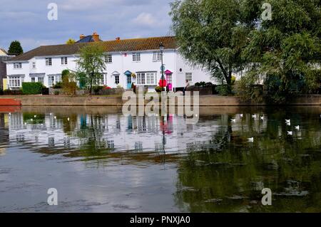 Der Bach Emsworth Hampshire UK Stockfoto