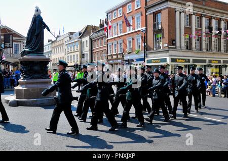 Guard ändern Windsor Castle Stockfoto