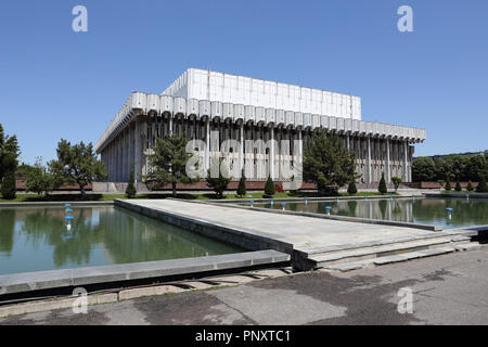 Taschkent, Usbekistan - Mai 02, 2017: Blick auf Istiklol, einer größten Konzertsaal der Stadt. Stockfoto