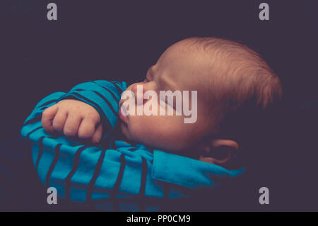 Schlafenden Baby Boy Stockfoto
