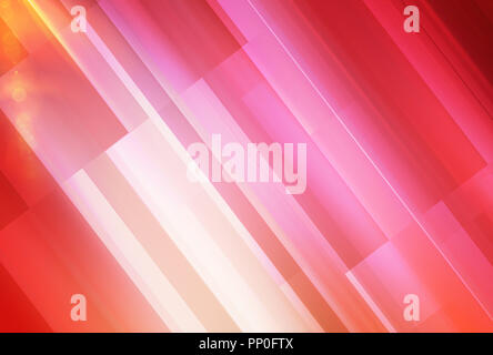 Abstrakt rot Thema Hintergrund mit diagonalen Highlights Stockfoto